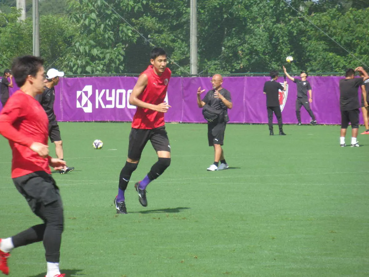 【画像・写真】京都FW原大智が日本代表・森保監督からの“注文”明かす「逃げずに向き合いたい」21日リーグ福岡戦