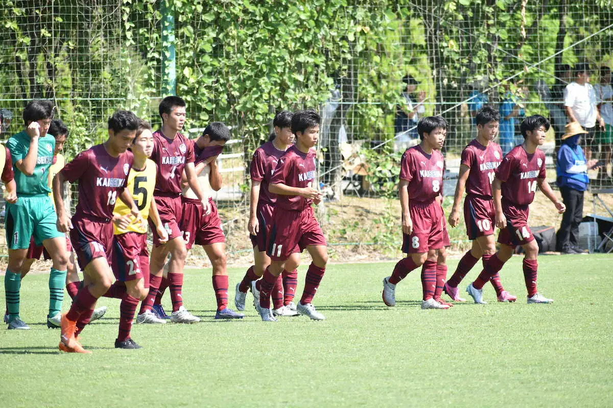 【画像・写真】浜松開誠館8強ならず　山梨学院に0―2で敗戦