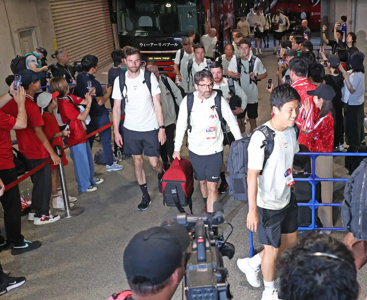 【画像・写真】リバプール遠藤航は横浜FM戦でベンチスタート　サラーや新加入のウィルツらが先発