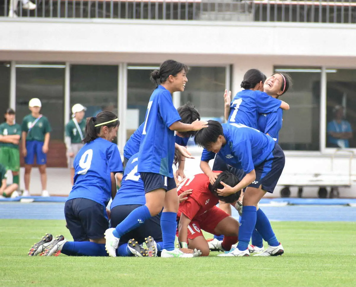 【画像・写真】常葉大橘　悲願の日本一に王手　神村学園をPK戦で撃破