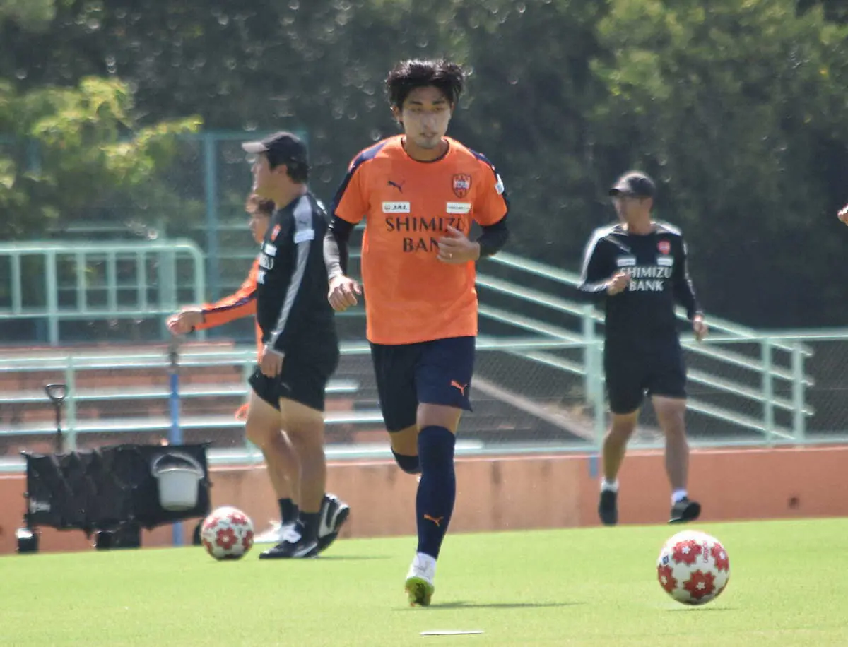 【画像・写真】清水・小塚和季　31歳の誓い「若手にも負けないように進化したい」2カ月ぶり公式戦出場へ順調調整