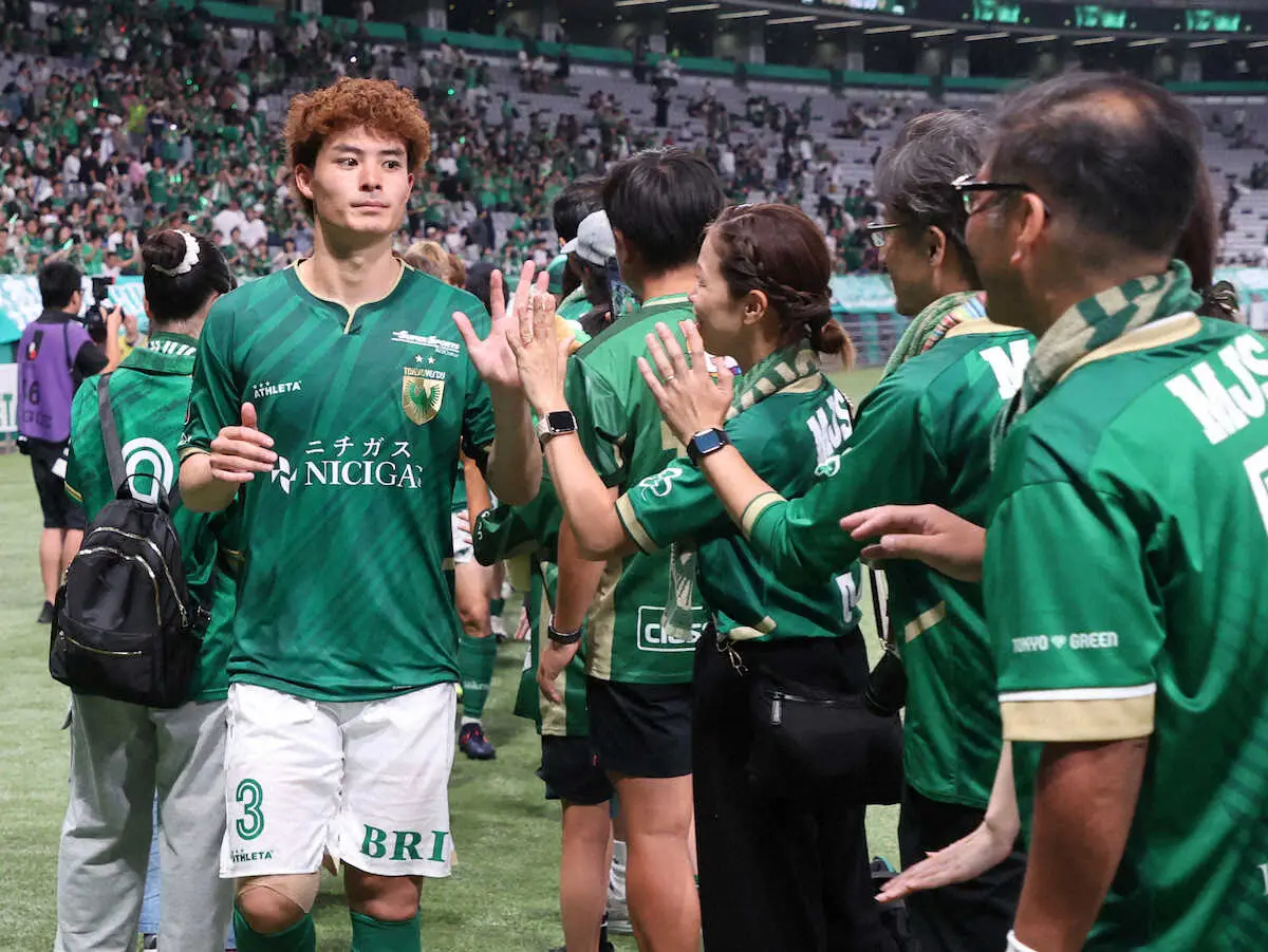 【画像・写真】東京Vが横浜Mに勝利　決勝点のDF谷口は「チームとしての成長を感じる」