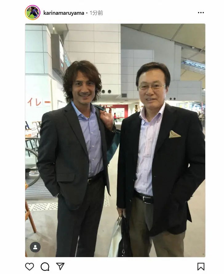 【画像・写真】本並健治・丸山桂里奈夫妻　釜本邦茂さんを追悼「優しくていつもユーモアがあって大好きな人」