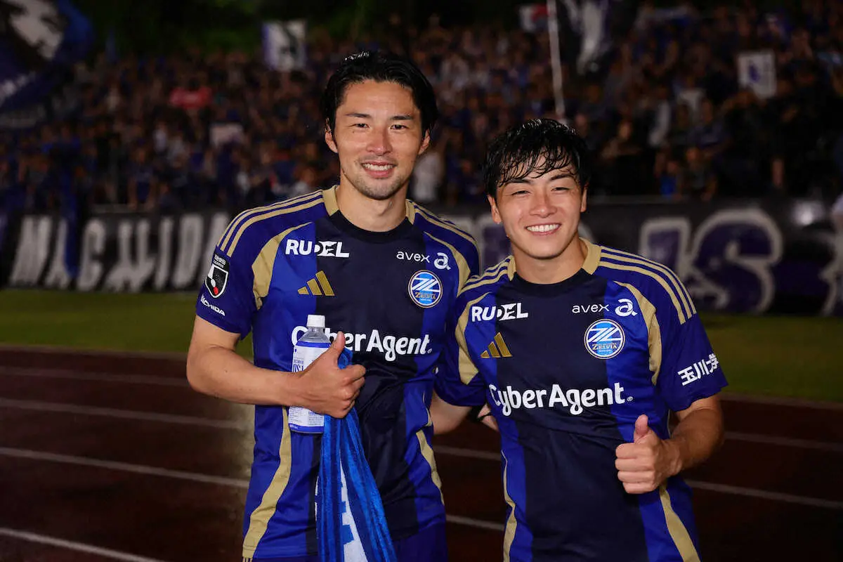 【画像・写真】町田・相馬、釜本さんへ追悼ゴールで思い寄せる「活躍することで天国で喜んでくれるんじゃないかな」