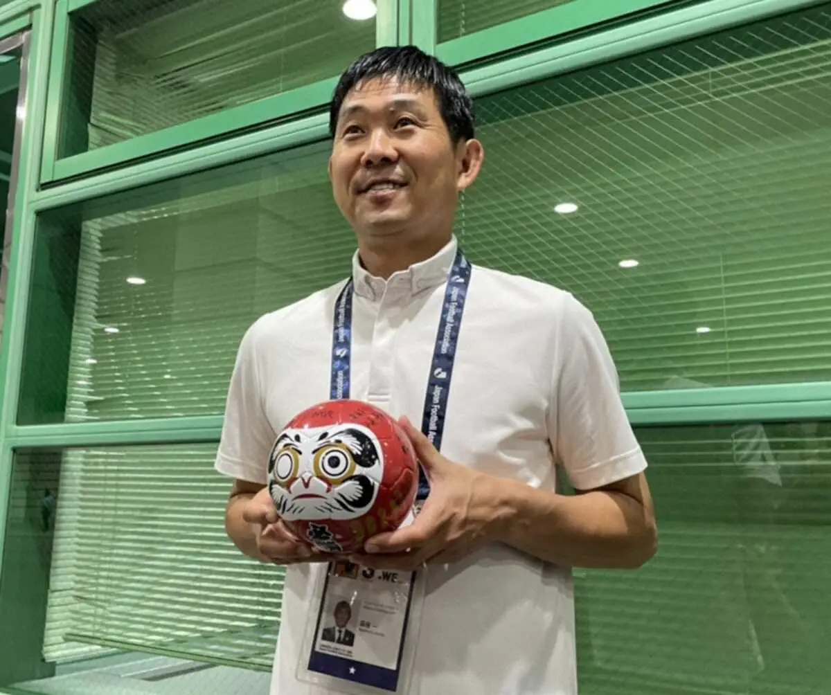 【画像・写真】日本代表・森保監督、57歳の誕生日に決意新た「W杯に向けて全力疾走で」　抽選会日程決まり「ワクワク」