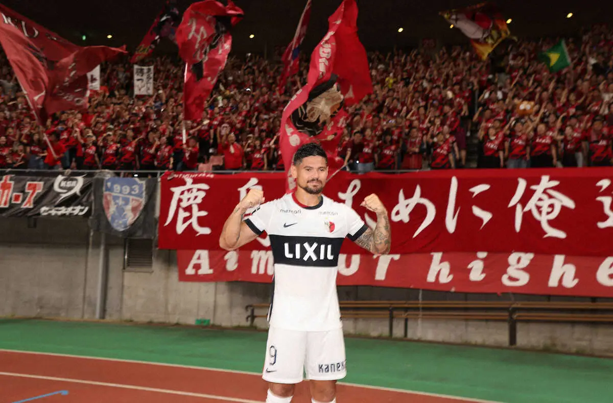 【画像・写真】鹿島・鬼木監督「どんな形でも…勝ちへの執念」またも途中出場から千金弾、総力戦で競り勝ち暫定首位に浮上