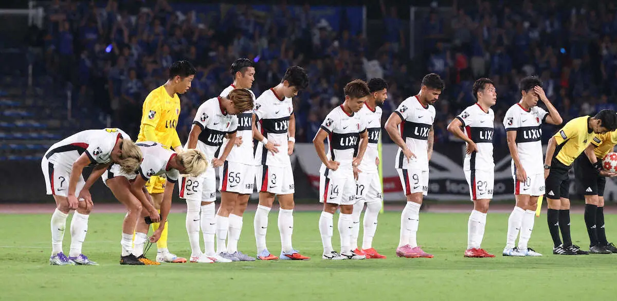 【画像・写真】鹿島　ダメージ残る完敗で天皇杯敗退…優磨「非常に情けない試合」鬼木監督は「なかなかない悔しい敗戦」
