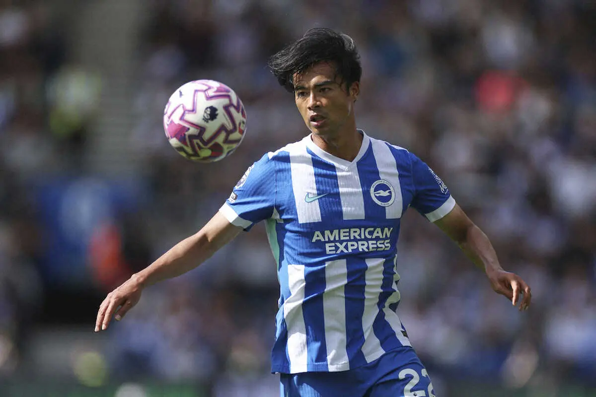 【画像・写真】ブライトン三笘　劇的逆転劇呼ぶ今季初アシスト!　優勝候補マンC撃破でリーグ戦初勝利に貢献