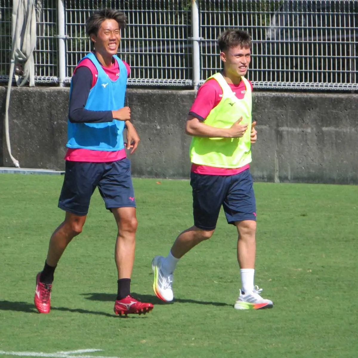 【画像・写真】C大阪が公開練習　広島戦直前欠場のMF田中駿汰と7月に右足小指骨折のDF高橋仁胡が別メニュー調整