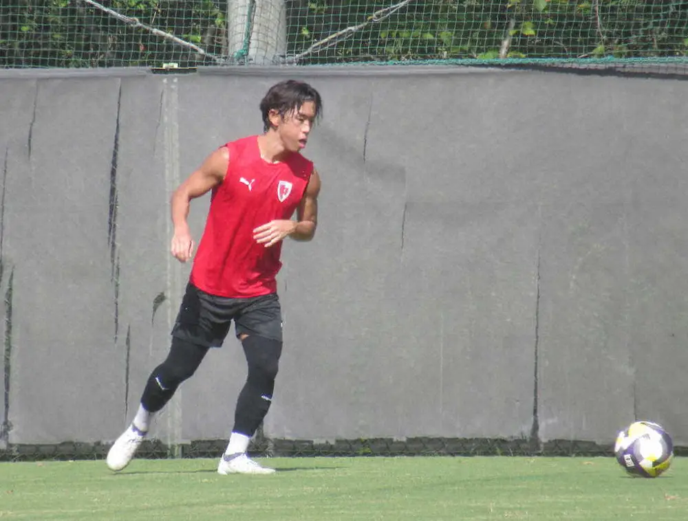 【画像・写真】存在感高めつつある京都の大卒新人MF中野瑠馬「まだ1点。もっと貢献しないと」