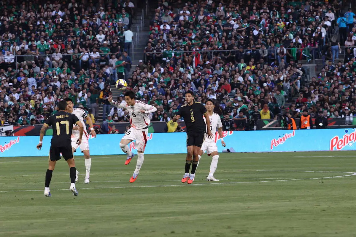 【画像・写真】森保J　0―0で前半終了　W杯開催国メキシコと強化試合