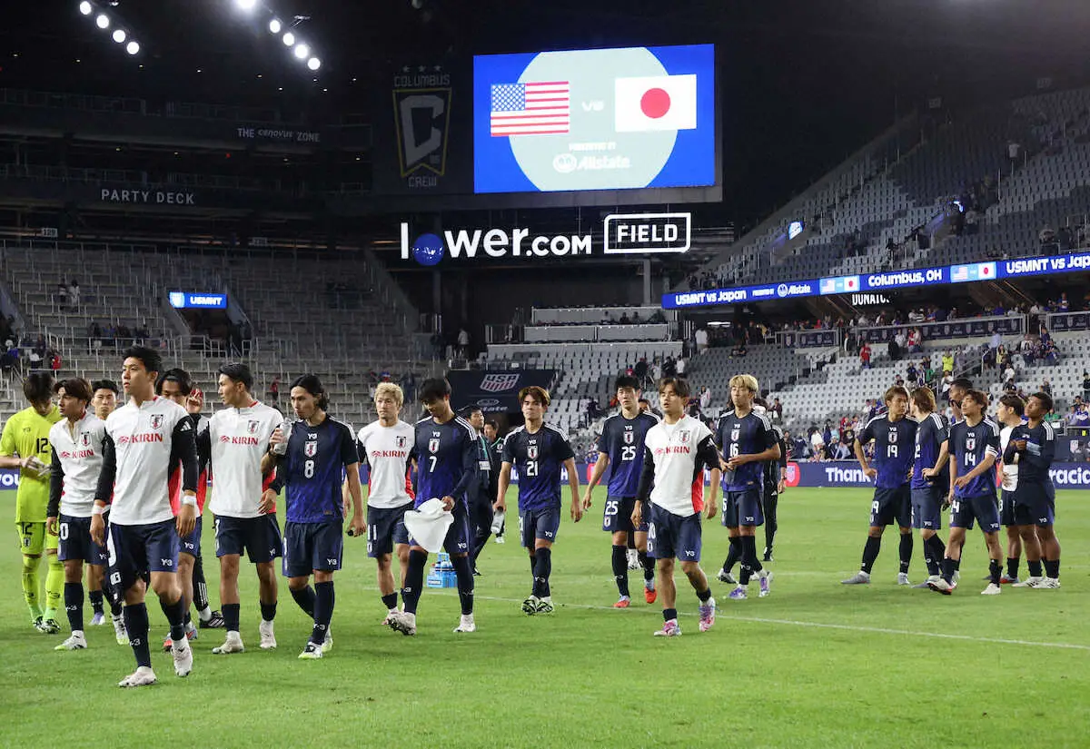 【画像・写真】鎌田大地「もっとやりきることが大事だと思う」　完敗に終わった米国戦　強豪との対戦で得た教訓