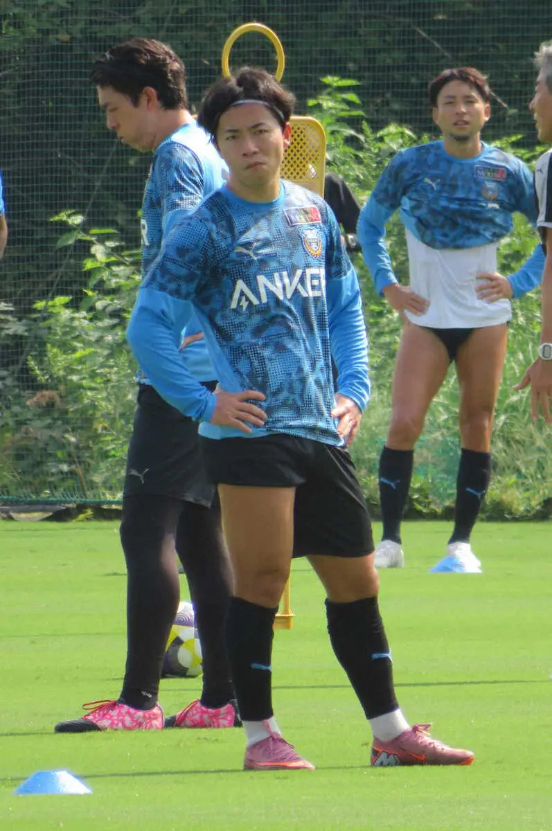 【画像・写真】川崎Fの伊藤が20日のFC東京戦で7試合連続得点に挑戦　「今、誰が点を取るかといったら…」