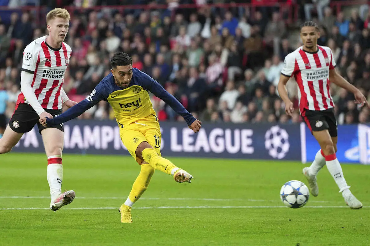 【画像・写真】CL初出場のサンジロワーズが白星発進　敵地で88年王者PSVに快勝