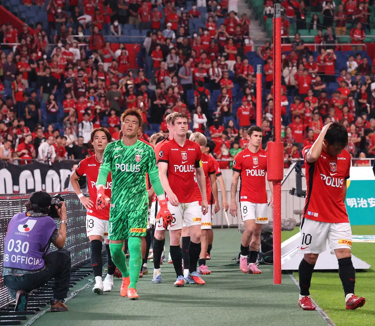 【画像・写真】浦和　ホームで鹿島に敗れて逆転Vは絶望的に　スコルジャ監督「最後まで戦い続ける」