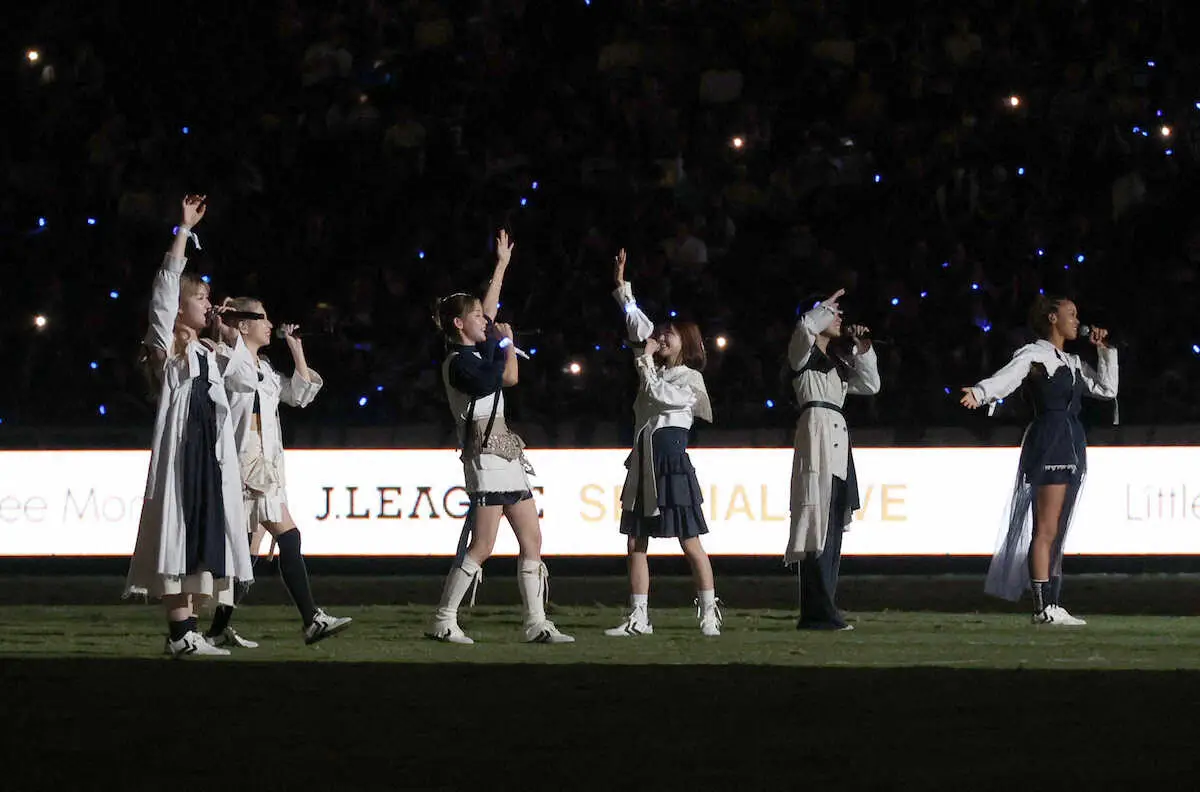 【画像・写真】Little　Glee　MonsterがパナスタでJリーグ特別ライブ　2万7934人と合唱