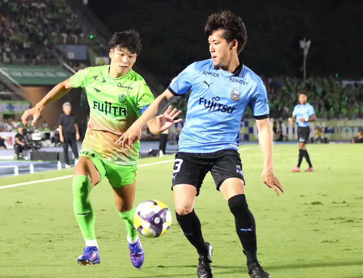 【画像・写真】川崎F　MF脇坂の先制弾から勝ち切り優勝争いに望み　湘南はDF舘J1初得点で反撃も及ばず5連敗