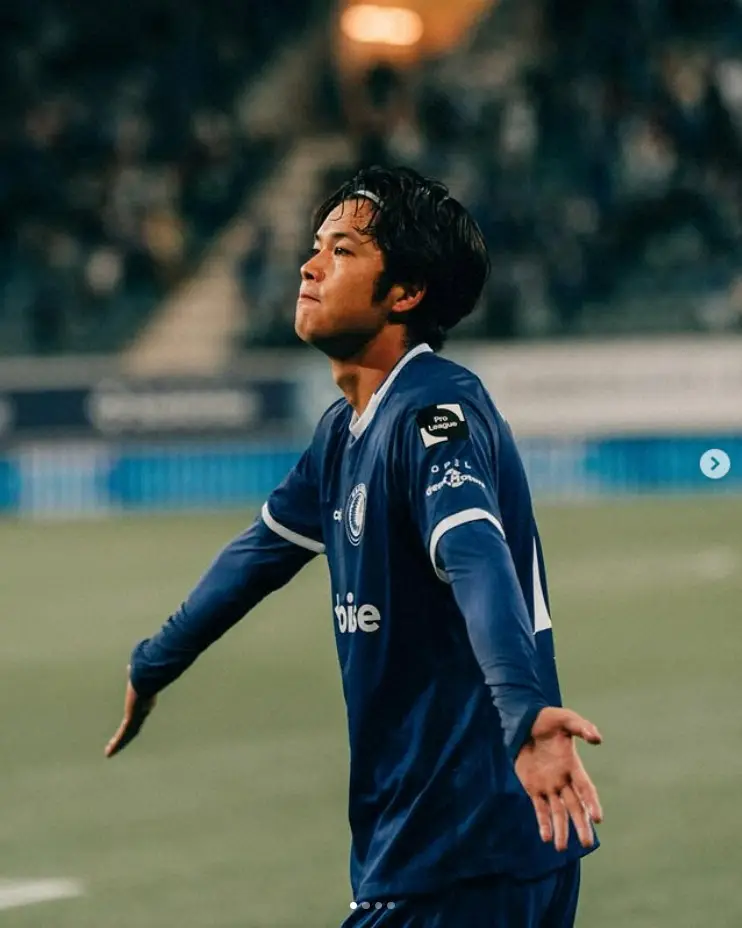 【画像・写真】ヘント伊藤敦樹　初の2戦連発弾！　今季3点目で暫定3位浮上に貢献