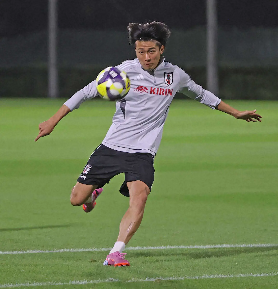 【画像・写真】中村敬斗、今夏Sランス残留の心境語る「難しい時間だった」　現在は「前向きに」1年4カ月ぶり代表弾狙う