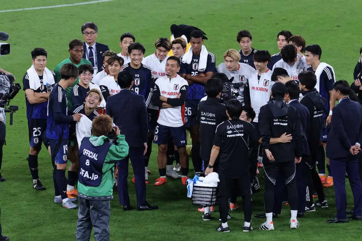 【画像・写真】衝撃のブラジル討ち3発逆転が大反響！「韓国に5―0だったのに」「味スタの歓喜」「感動」「W杯でも」