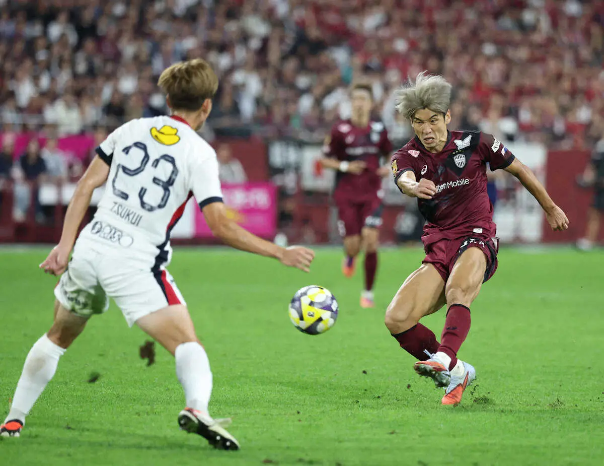 【画像・写真】神戸は首位・鹿島と痛恨スコアレスドロー　リーグ3連覇へ黄信号