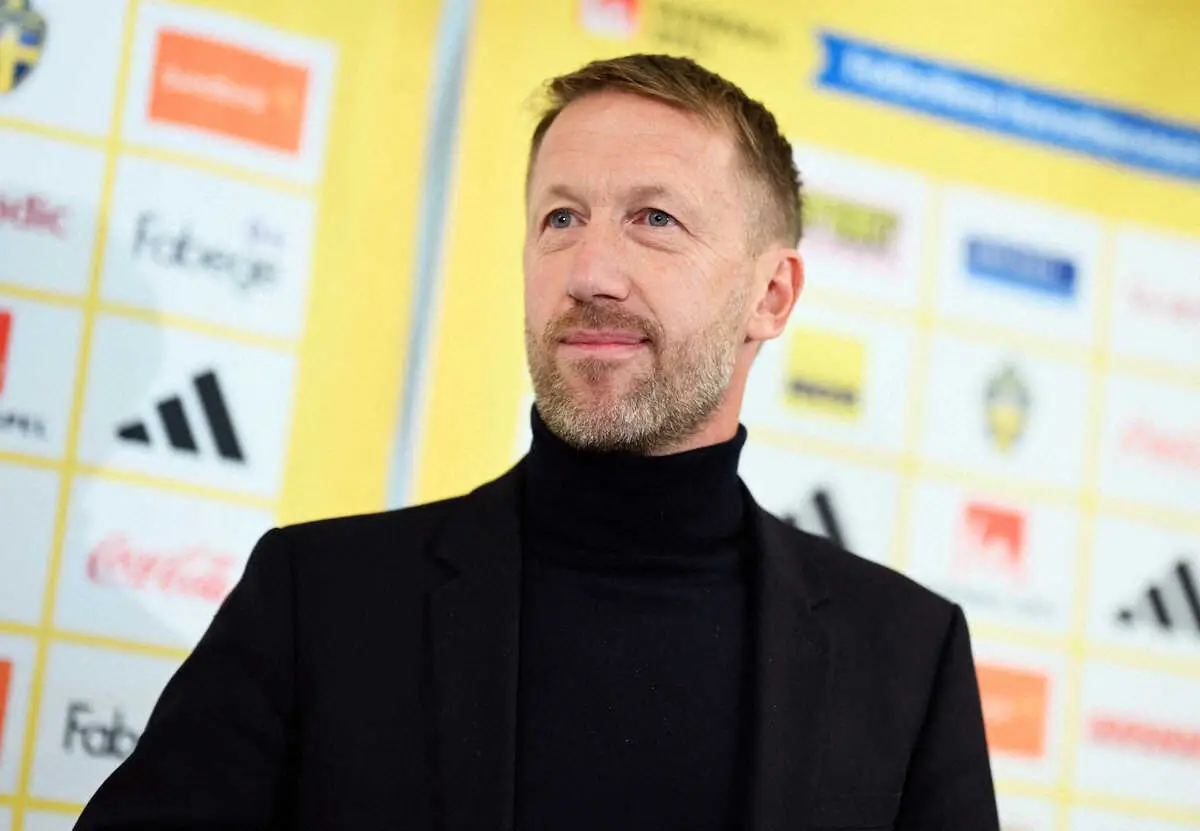 【画像・写真】W杯予選で苦戦のスウェーデン代表新監督にポッター氏　過去には三笘を指導