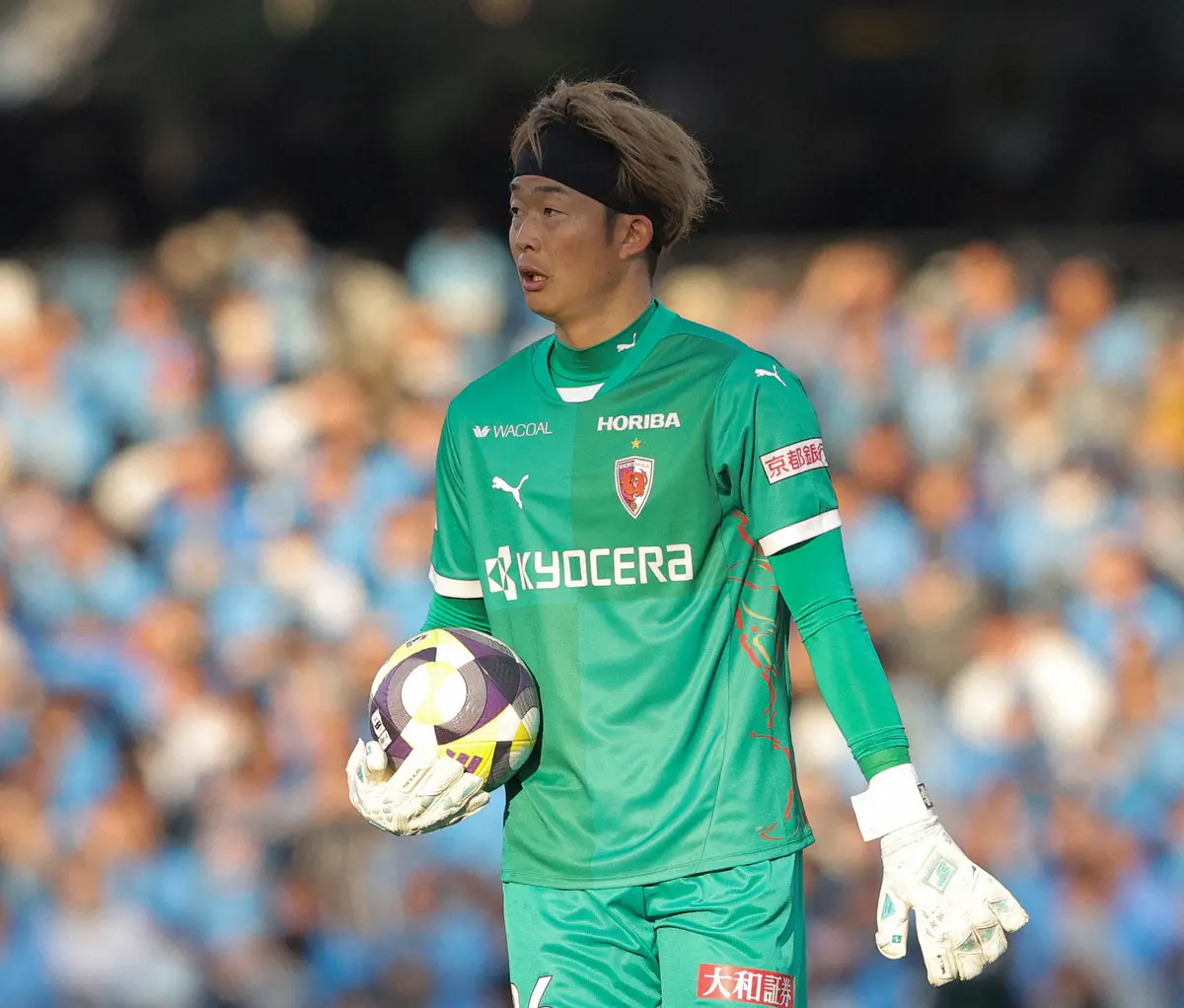 【画像・写真】湘南戦で攻撃参加した京都GK太田岳志「優勝を勝ち取るため」25日・鹿島戦でもリスク厭わない
