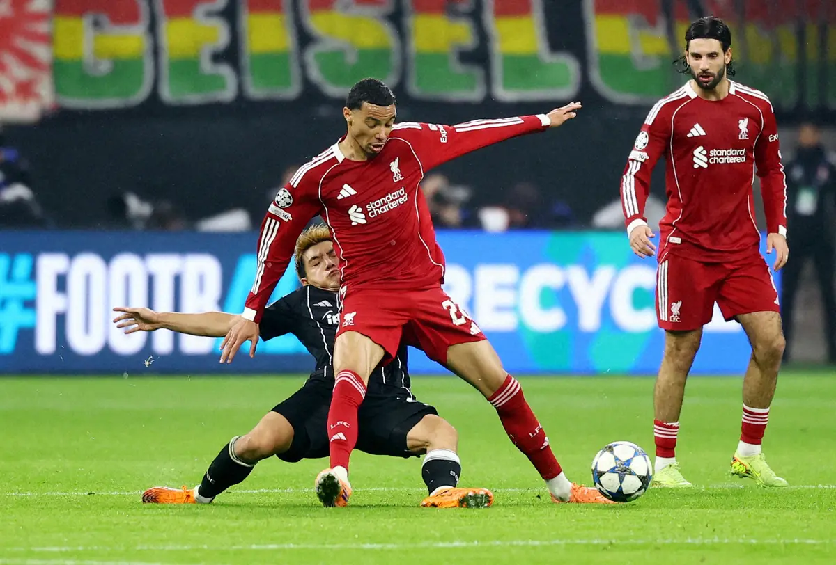 【画像・写真】【欧州CL】Eフランクフルトは堂安が先制点に絡むも2戦連続5失点の大敗　1位→15位→22位と急降下