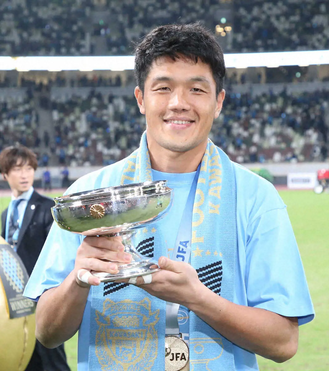 【画像・写真】川崎F　GK鄭成龍が今季限りで退団「本当に幸せでした。最後まで応援をお願いします！」