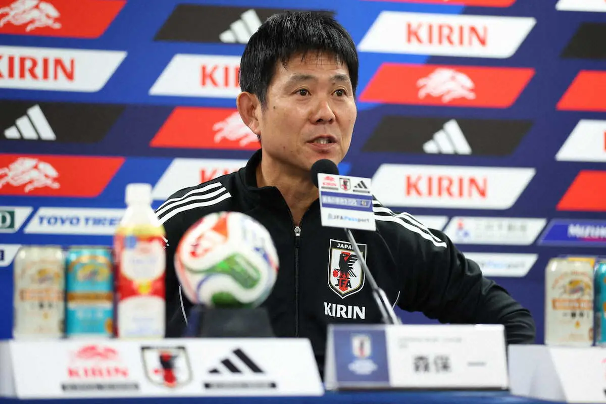 【画像・写真】森保監督「スタメン教えてください」の直球質問に誠実回答「ブラジル戦のスタメンを中心に考えたい」