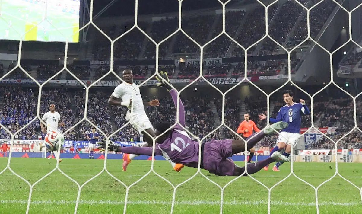 【画像・写真】森保ジャパン　南野が先制弾！　GKとの1対1制し2戦連発　前半1－0で折り返す、ガーナと対戦