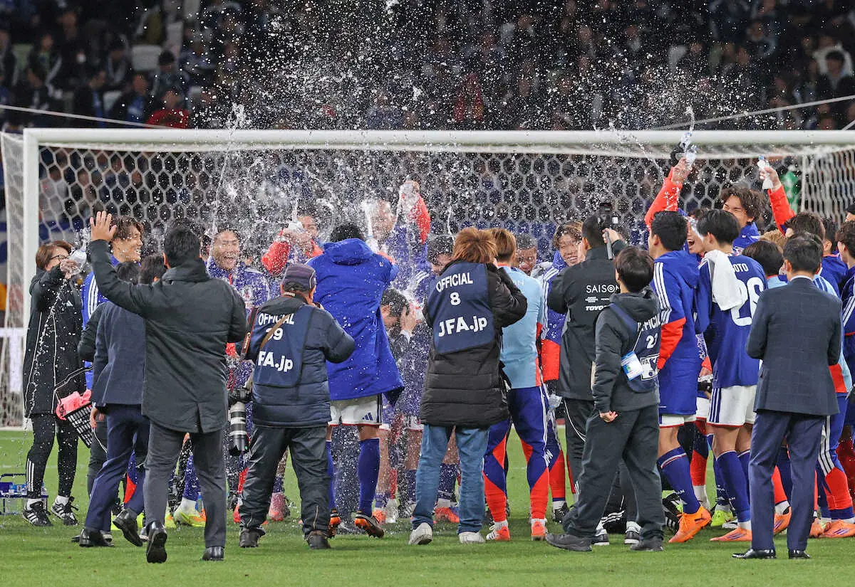 【画像・写真】森保ジャパン3連勝　鎌田だ町野だ敬斗だ！節目の100戦目＆年内最終戦3発快勝締めで来年W杯へ弾み