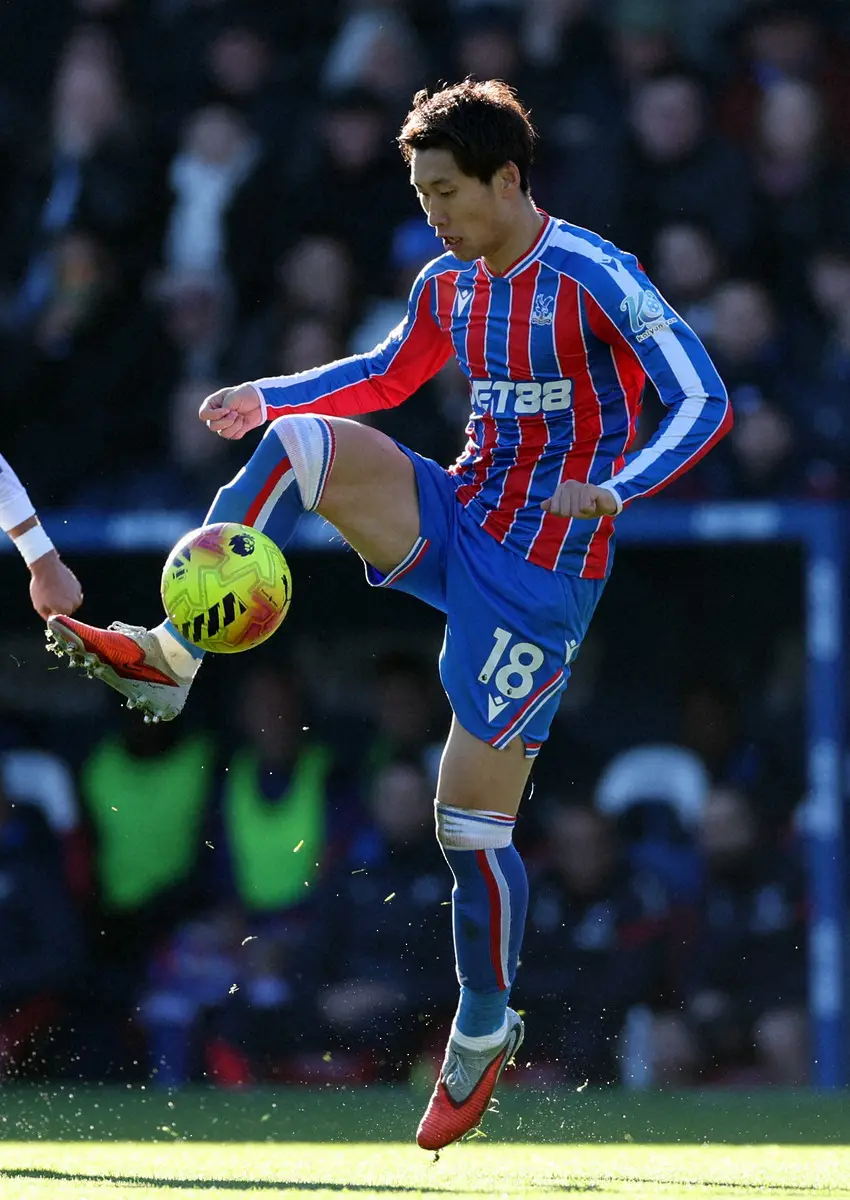 【画像・写真】クリスタルパレスのMF鎌田（ロイター）