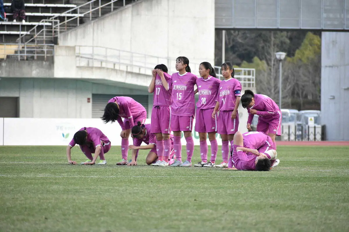 【画像・写真】【女子サッカー】3連覇中の藤枝順心がPK戦で敗退…　夏準V・常葉大橘も敗れ静岡県勢は8強終戦