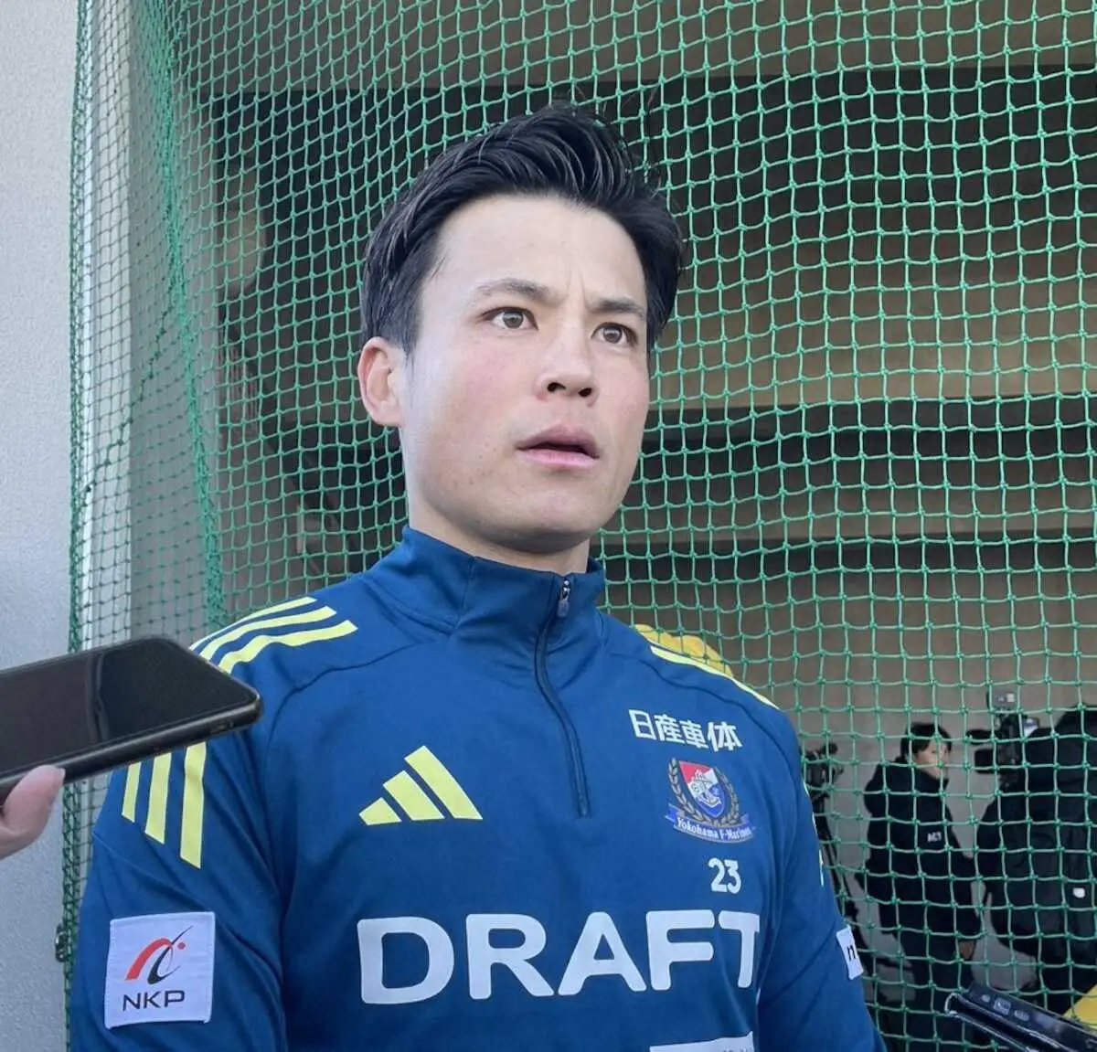 【画像・写真】横浜M・宮市、始動日に新年の誓い「健康体でサッカーがしたい」　脳振とうから回復へ　育成年代に警鐘も