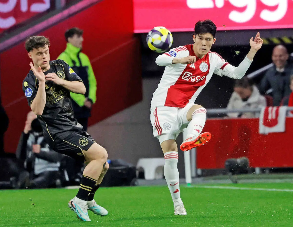 【画像・写真】アヤックス冨安健洋が664日ぶりの先発　デュエル6戦4勝　「さらに良くなれる」と手応え