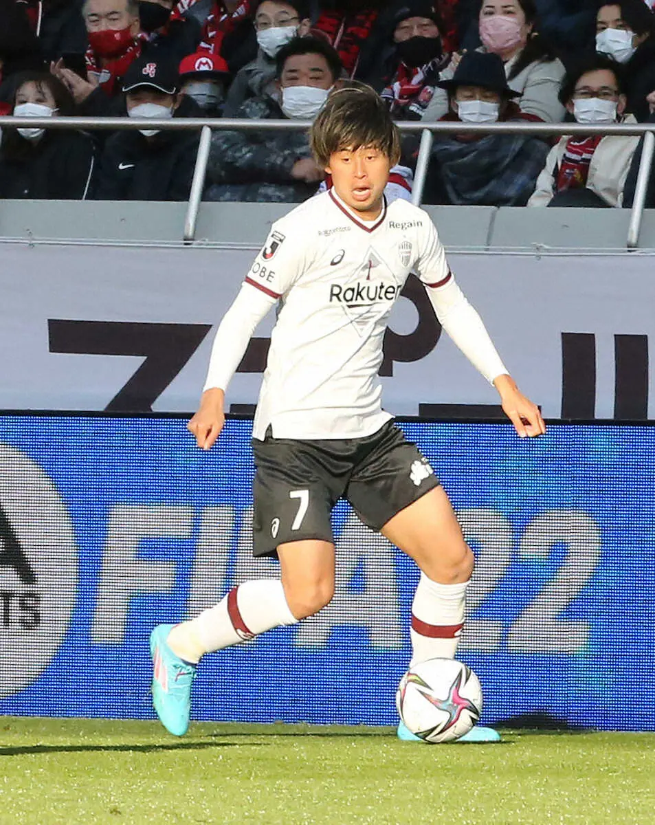 【画像・写真】神戸MF郷家友太「僕が出ている意味。そこを求められている」積極的なランニングで流れ呼び込む
