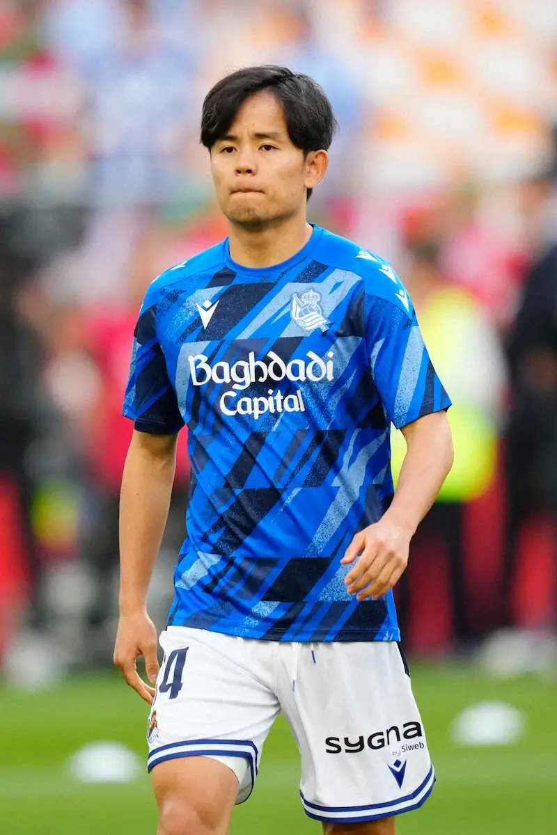 【画像・写真】Rソシエダードの久保（AP）