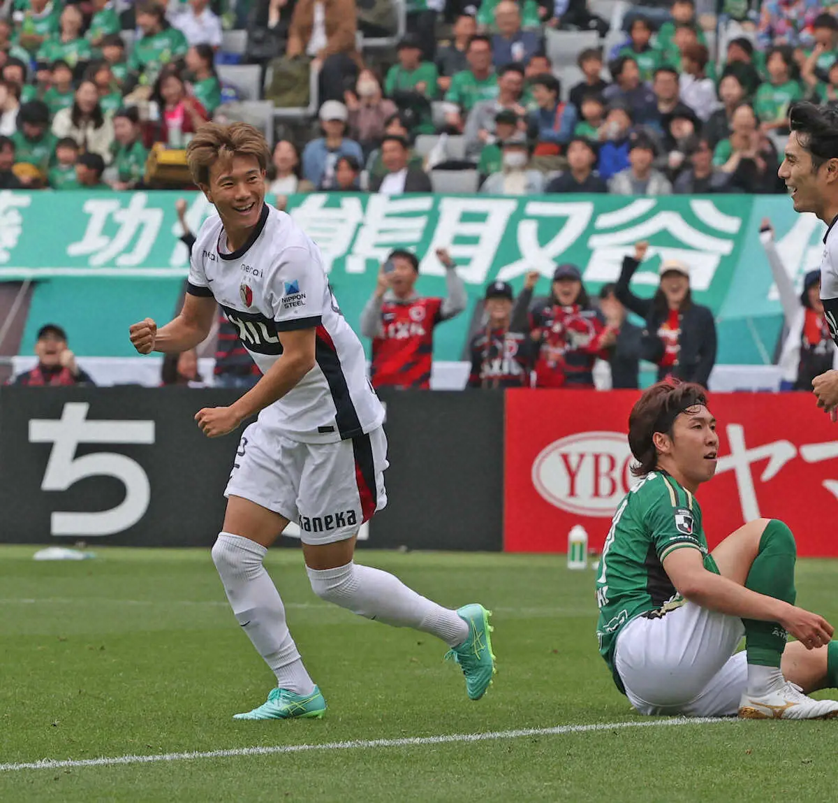 【画像・写真】鹿島　今季初めて90分で敗れる…昨年8月以来24試合ぶりの公式戦黒星　濃野弾で先制も東京Vに1―2