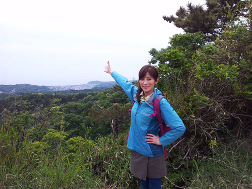 お気に入りの鎌倉・大平山。自然と緑のにおいを気軽に楽しめるのでオススメ