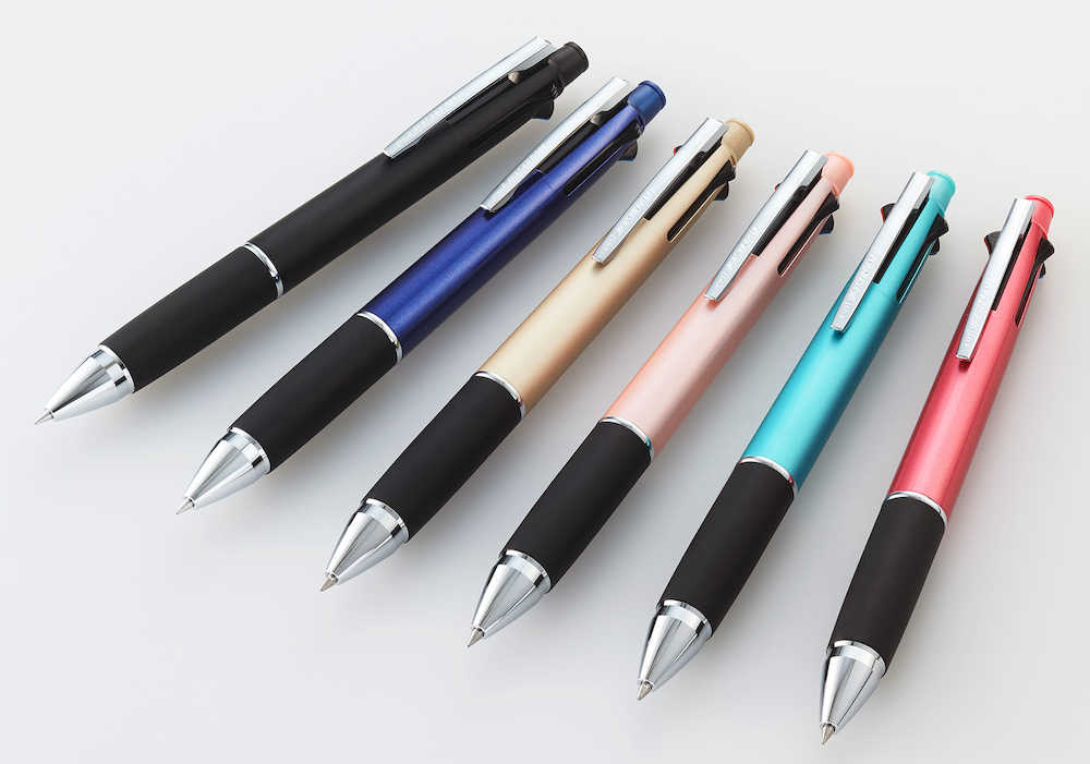 手帳に書きやすいペン　三菱鉛筆の多機能ペン「ジェットストリーム　４＆１　極細０・３８ミリメートル」