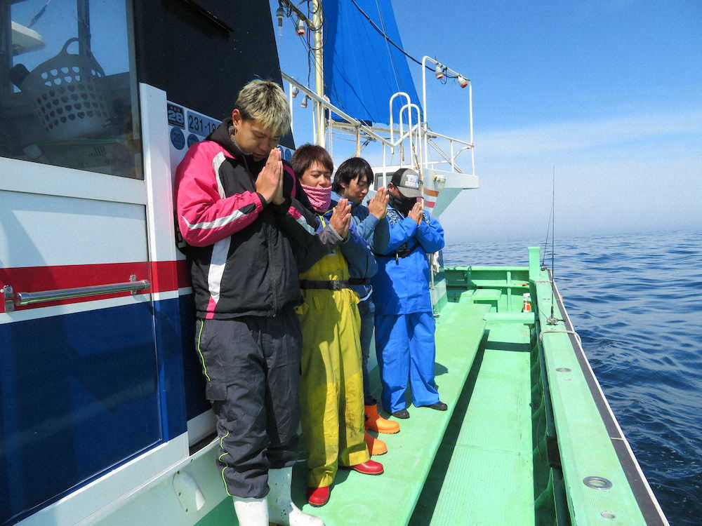 【画像・写真】４船長　カレイじゅうたん満喫「東日本大震災への思い」胸にマッチレース