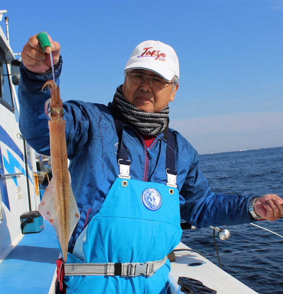 【画像・写真】ヤリイカ乱れ咲き６点掛け　桜散っても絶好調！トップ139匹