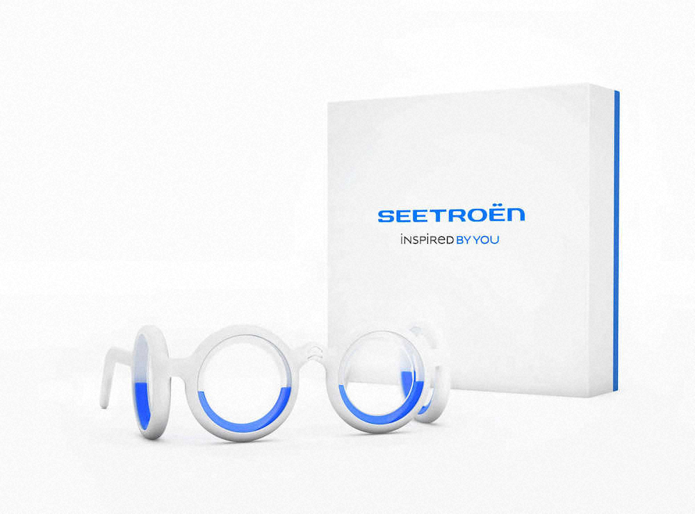 【画像・写真】車内で気分落ち着く眼鏡　プジョー・シトロエン・ジャポンの「シートロエン」