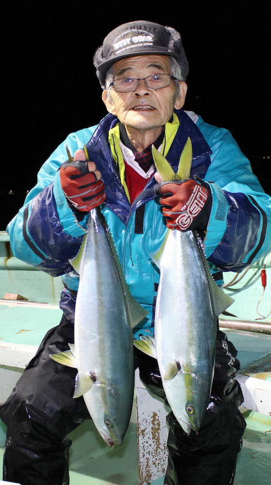 健康のために釣りを楽しんでいるという北森さんは78歳