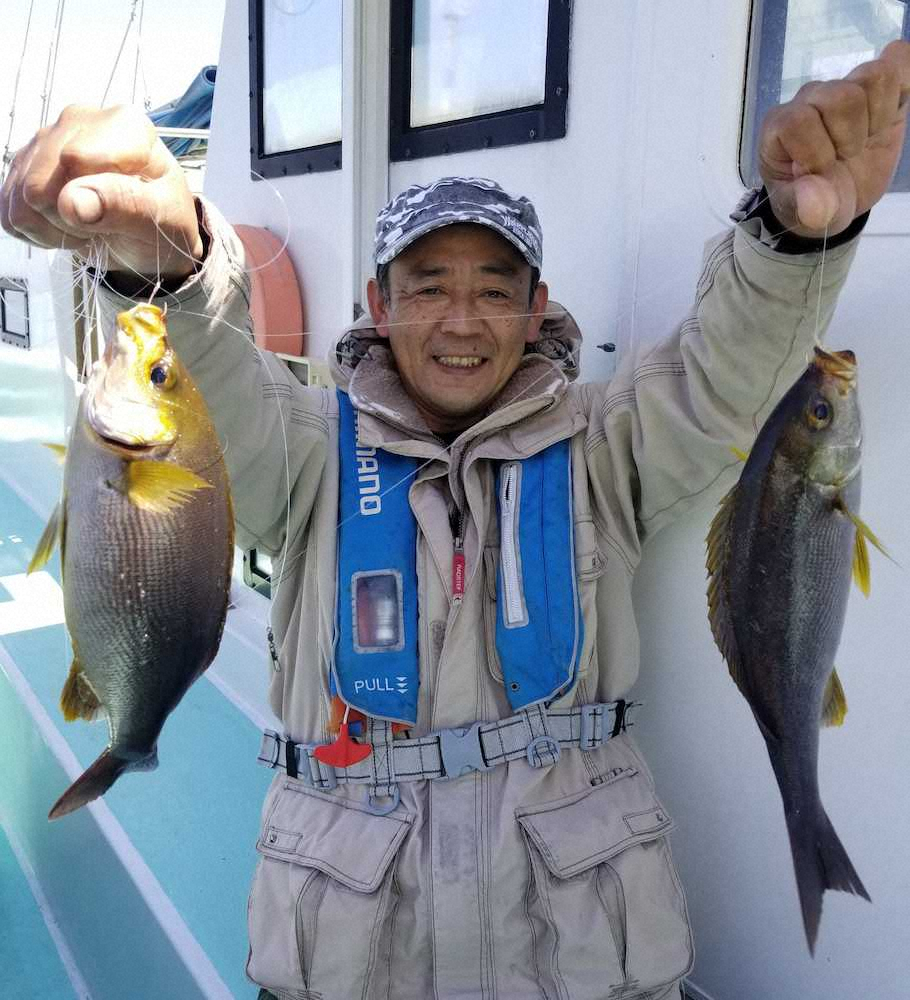 追い食い狙え 良型イサキ連発 最初の キュン ゆっくり巻き上げ30センチ超 スポニチ Sponichi Annex 社会