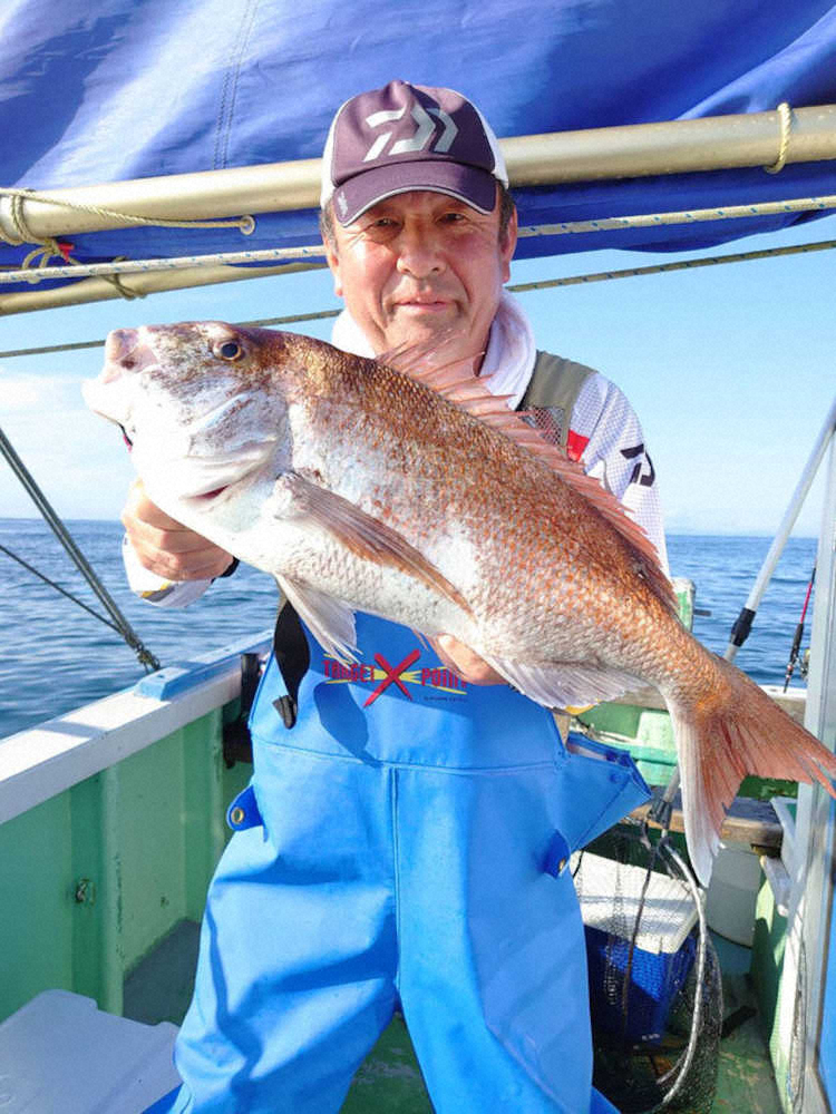 【画像・写真】本命マダイ1匹も多彩ゲスト盛り上げた