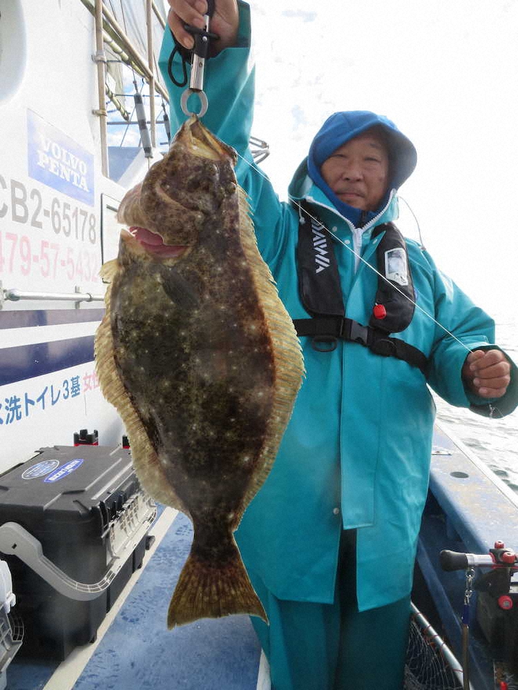 豊田さんが釣り上げた優勝魚