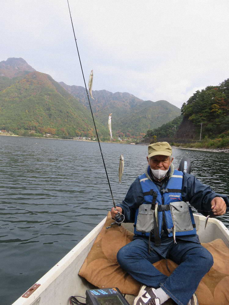 三浦喜保さんは数釣りを楽しんでいた