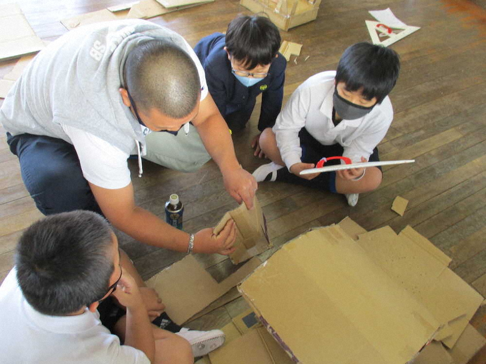 【画像・写真】【第４７回】段ボールやぐら完成、そして発表会！